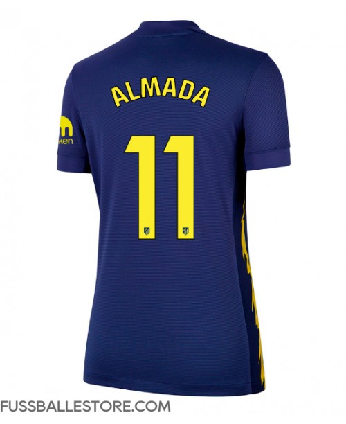 Günstige Atletico Madrid Thiago Almada #11 Auswärtstrikot Damen 2025-26 Kurzarm Günstige Atletico Madrid Thiago Almada #11 Auswärtstrikot Damen 2025-26 Kurzarm